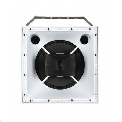 JS-FWT200 - 400 W compact speaker at 100 V, IP56, white color