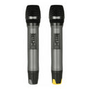 JS-WM18D - Double channel diversity UHF set, two handheld microphones, 30 mW