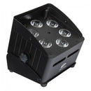 JB Systems - ACCU-COMPACT  - Battery uplighter with 6 x 10 W RGBWA-LEDs, 25° beam angle, battery operated