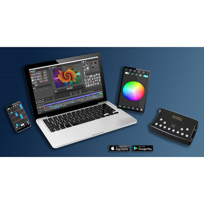 LD-1024EASY NET  - 1024 channel DMX interface with Ethernet port for LAN, WLAN,  Chromateq software included