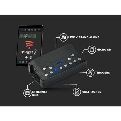 LD-1024EASY NET  - 1024 channel DMX interface with Ethernet port for LAN, WLAN,  Chromateq software included