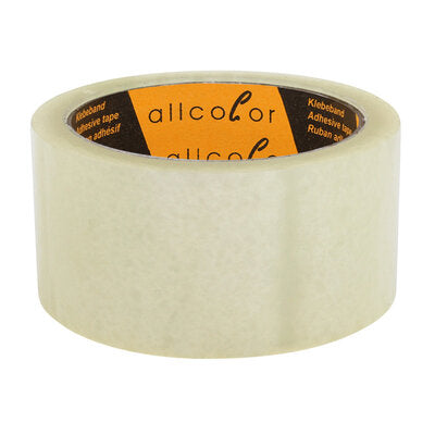 Allcolor - Packaging Tape Polypropylene 810 transparent  - Extremely hard-wearing PP foil tape, waterproof, transparent 48 mm