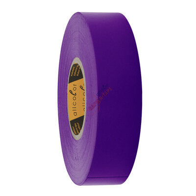 Allcolor - PVC Insulation Tape 592 purple  - Tough tear proof LD-PVC foil tape, 19 mm, purple