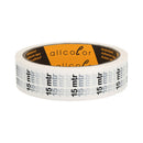 Allcolor - Marker Tape 845 white  - HD-PVC-foil coated tape, white 25 mm, printed text: 15 mtr