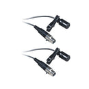 DA UHF PT 200  - Two channels wireless microphone system: 2 lavalier + 2 headworn + 2 bodypack + 2 CH receiver