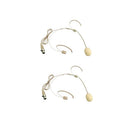 DA UHF PT 200  - Two channels wireless microphone system: 2 lavalier + 2 headworn + 2 bodypack + 2 CH receiver