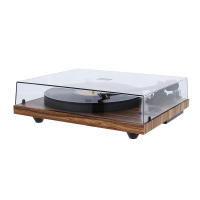 Enova Hifi - Speakers + USB/Bluetooth Hi-Fi turntable with Ortofon OM 5E - wood finish