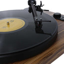 Enova Hifi - Speakers + USB/Bluetooth Hi-Fi turntable with Ortofon OM 5E - wood finish