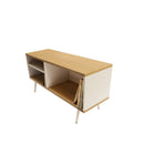 AURA VINYL FURNITURE  - Vinyl Hi-Fi storage furniture with various spaces dedicated to turntable and vinyls