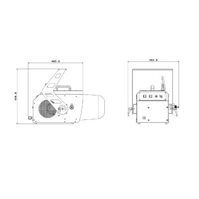 FOAM POWER   - Powerful new generation foam machine, 20 to 30 m<sup>3</sup>/min.