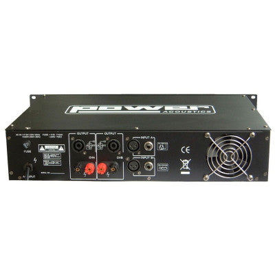 ST 1200   - 2 x 600 W RMS amplifier at 4 ohm