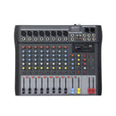 MX12 USB V2   - USB mixer, 8 MIC/line + stereo + tape inputs, multimedia player with recording function - no 48V