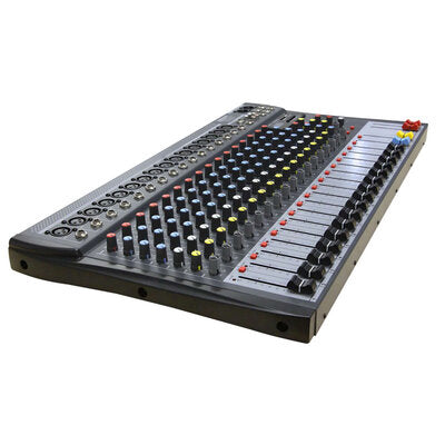 Power Acoustics - MX20 USB V2   - USB mixer, 16 MIC/line + stereo + tape inputs, multimedia player with recording function - no 48V