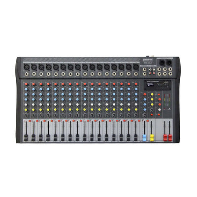 Power Acoustics - MX20 USB V2   - USB mixer, 16 MIC/line + stereo + tape inputs, multimedia player with recording function - no 48V