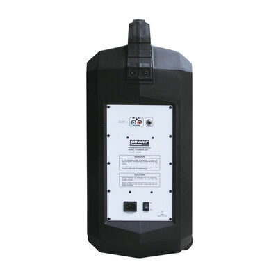 Power Acoustics - Portable 200 W battery-powered sound system with trolley