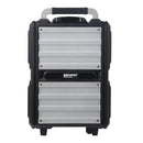Power Acoustics - Portable 250 W battery-powered sound system + 2 UHF handheld microphones