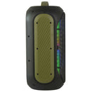 GOZIK LED GR   - Portable LED sound system, USB + SD card + MIC and guitar/bass + record function, green