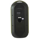 GOZIK LED GR   - Portable LED sound system, USB + SD card + MIC and guitar/bass + record function, green