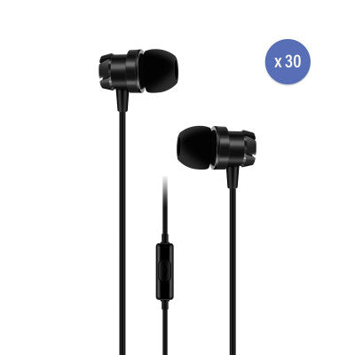 PACK EARPHONES 30 ST   - Pack of 30 ST in-ear headphones
