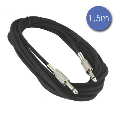 Power Acoustics - CAB 2001   - 1.5 m cable - male mono jack - male mono jack