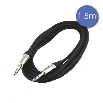 Power Acoustics - CAB 2009   - 1.5 m cable - male stereo jack - Jack stereo male