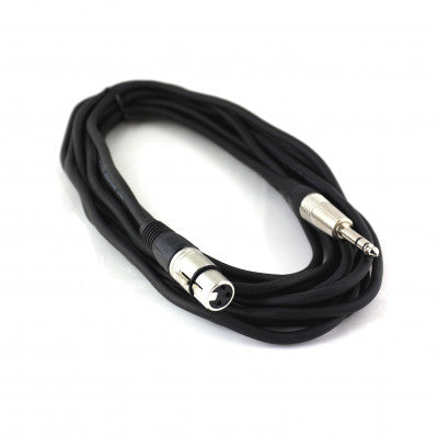 Power Acoustics - CAB 2031   - 1 m cable - male mono jack - female 3-pin XLR