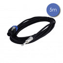 Power Acoustics - CAB 2045   - 5 m cable - male mono jack - male speakON - 2 x 1.5 mm2
