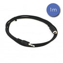 Power Acoustics - CAB 2167   - 1 m cable - male stereo mini-jack - female stereo mini-jack