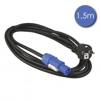 Power Acoustics - CAB 2205   - 1.5 m cable - Powercon - male Schuko