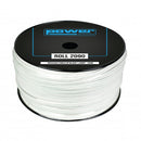 ROLL 2090   - White 1.5 mm2 speaker cable reel - 100 m