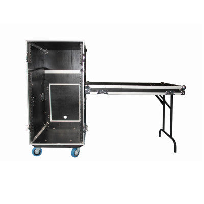 FC MOBIL DJ CASE   - 12U DS + 3U + tablet Flight Case