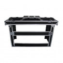 FC TURNTABLE MIX   - DJ flight case for mixing, 19 + 2 turntables + Tray