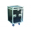 FCP 12 U   - 12U flight case + Inclined surface
