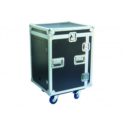 FCP 12 U   - 12U flight case + Inclined surface