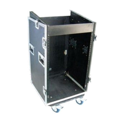 FCP 12 U   - 12U flight case + Inclined surface