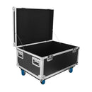 FT L MK2   - Multipurpose utility flight case with wheels + Cups - 780 x 570 x 380 mm