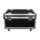 FT L MK2   - Multipurpose utility flight case with wheels + Cups - 780 x 570 x 380 mm