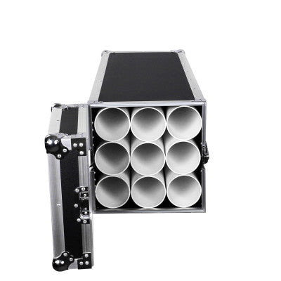 FT MIC STAND 9   - Flight case for 9 microphone stands