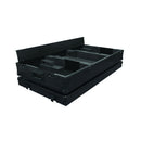 PCDM 2900 BL NXS   - Flight case for 2 CDJ 900 or CDJ 2000 Nexus + 13" mixer, black color