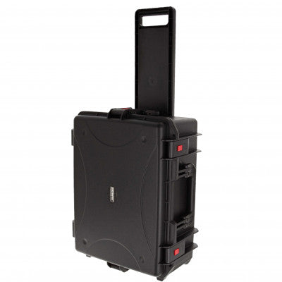 IP65 CASE 50   - ABS IP65 flight case with trolley - 550 x 420 x 245 mm