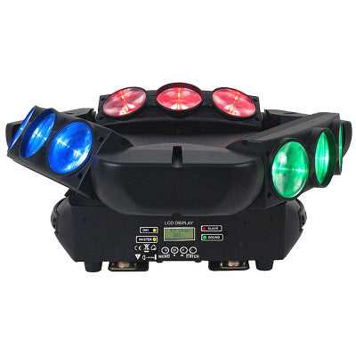 SPIDER STAR   - RGB W 9 x 12 W CREE LED effect