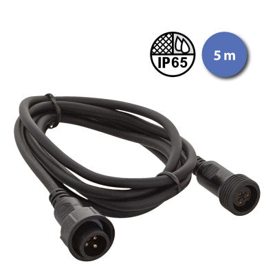 Power Acoustics - CABLE IP DMX 5M IN/OUT   - 5 m cable - male IP DMX - female IP DMX