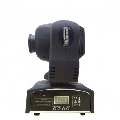 LYRE SPOT 60 W   - Automated lyre spot, 1 x 60 W white LED, color and Gobo wheels, DMX IN/OUT