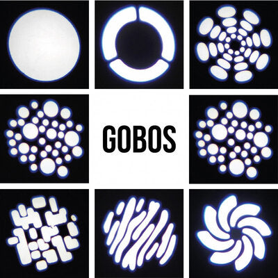 LYRE SPOT 60 W   - Automated lyre spot, 1 x 60 W white LED, color and Gobo wheels, DMX IN/OUT