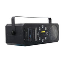 METEOR VI   - 4-in-1 effect light: Derby, Wash, Moonflower Gobos, Red and Green multipoint laser