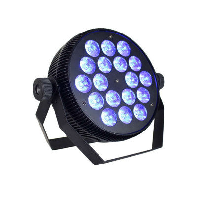 Power Lighting - PAR SLIM 18x10 W HEXA   - Par Slim 18 x 10 W 6-in-1