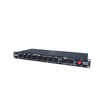 Power Lighting - DMX SPLIT 2-8 RACK  - Rackable 8 channels DMX splitter