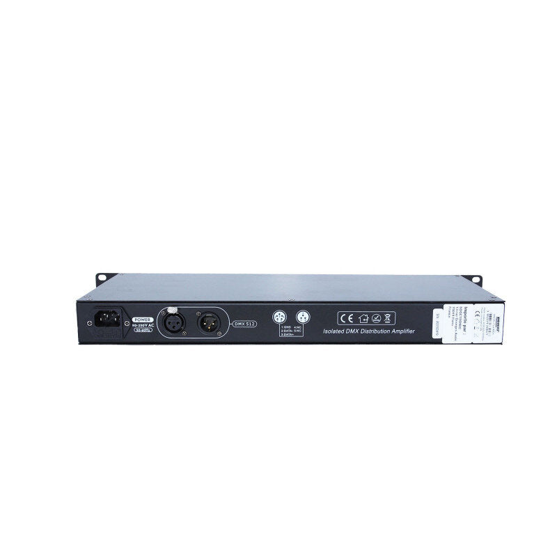 Power Lighting - DMX SPLIT 2-8 RACK  - Rackable 8 channels DMX splitter