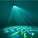 Power Lighting - METEOR VIII   - 4-in-1 effects light: Multi-beam, Wash, Strobe, Red and Green multi-point laser