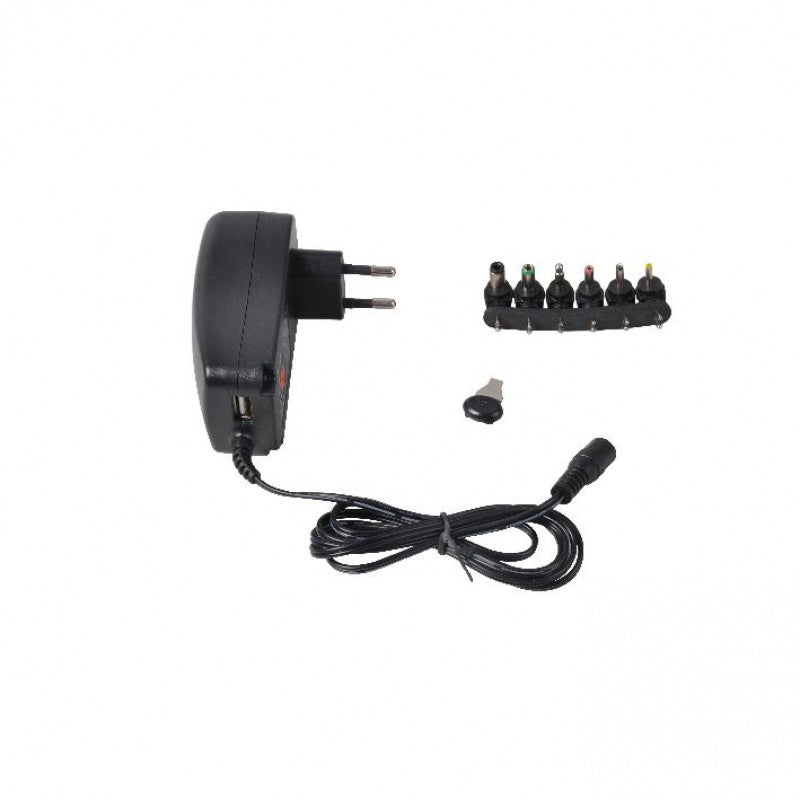 Power Acoustics - UNIVERSAL POWER SUPPLY V1  - Universal power supply, 3 / 4.5 / 5 / 6 / 7.5 / 9 / 12 V output, universal power socket